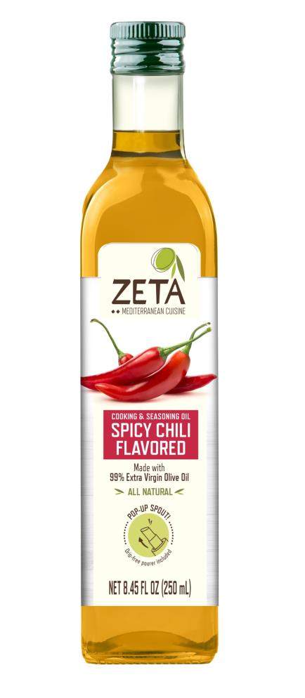 ZETA EXTRA VIRGIN OLIVE OIL SPICY CHILI FLAVORED (SMALL)
