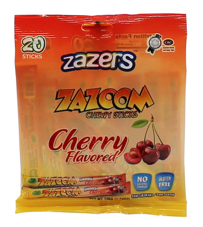 ZAZERS ZaZoom CHEWY STICK CHERRY (20 pcs)