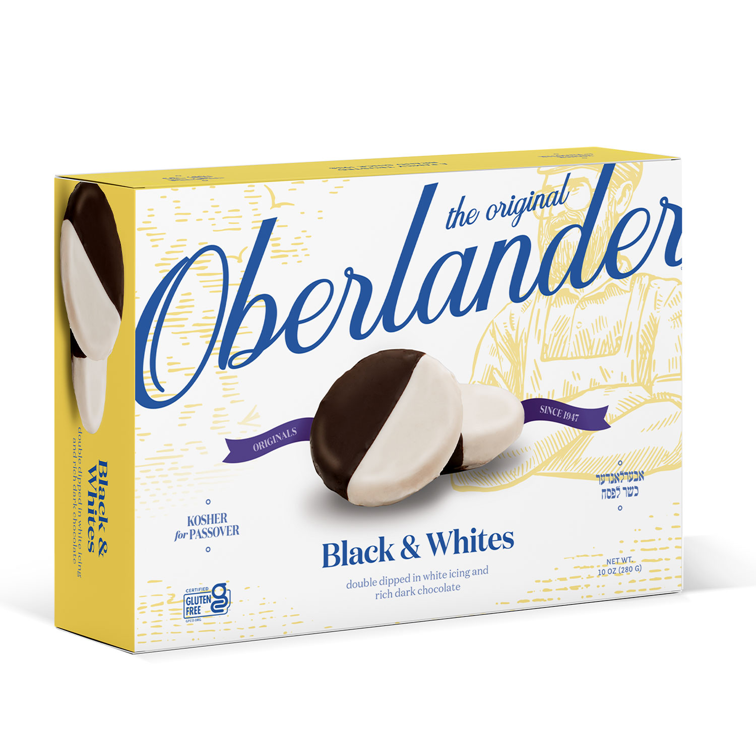 OBERLANDER BLACK & WHITE COOKIES