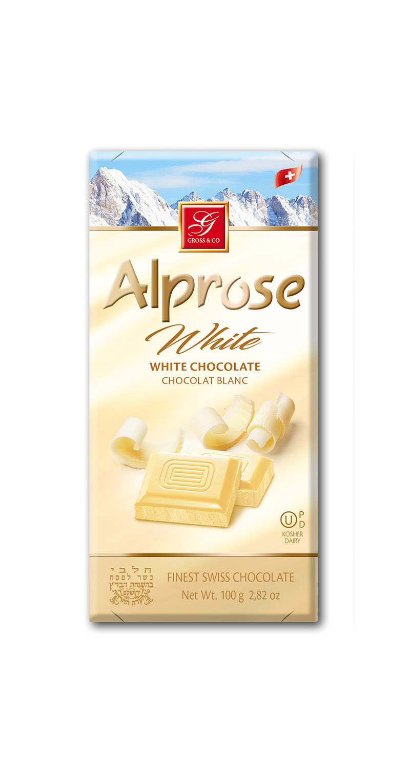 ALPROSE SWISS WHITE CHOC BAR