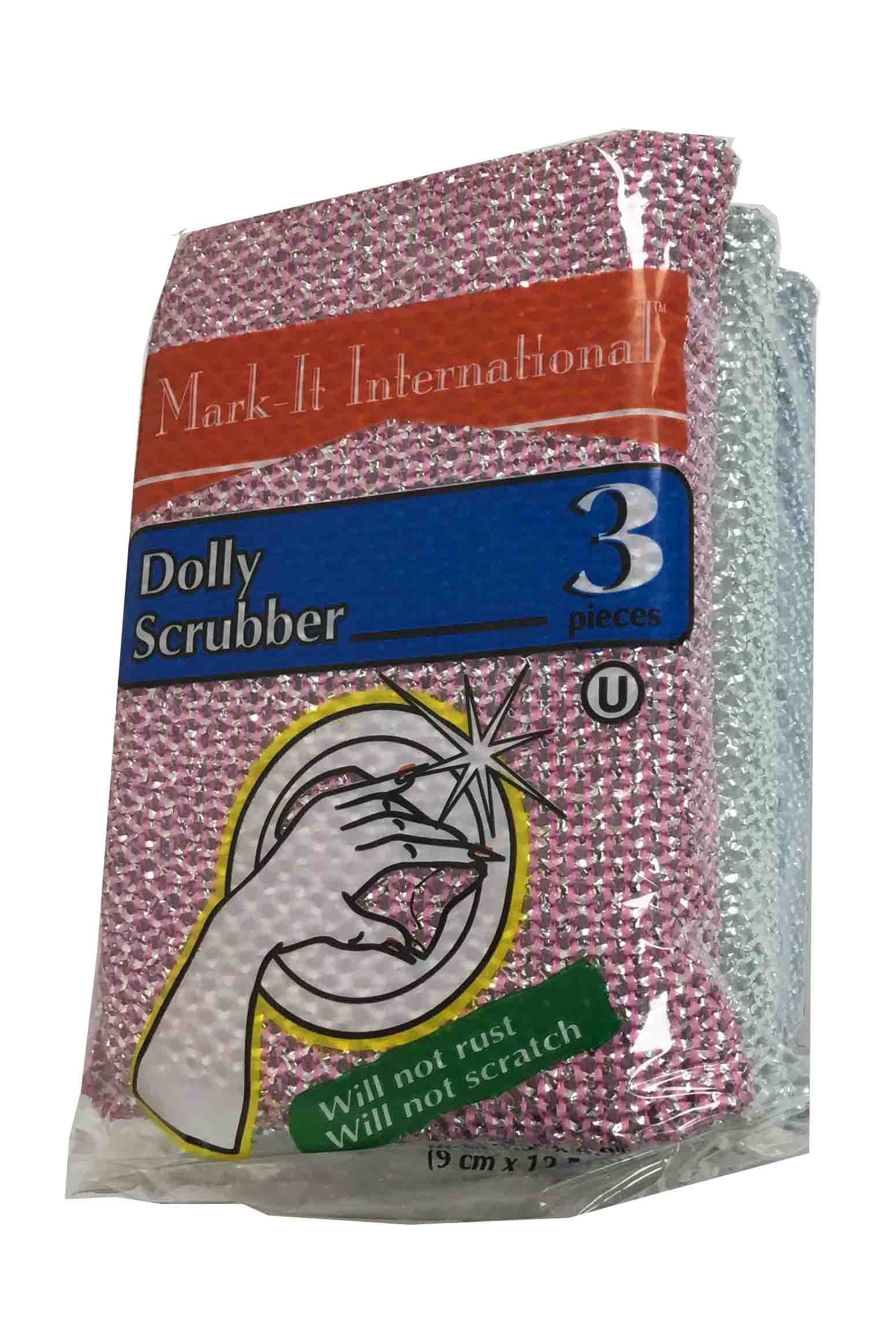 MARK IT DOLLY SCRUBBER 3 PACK