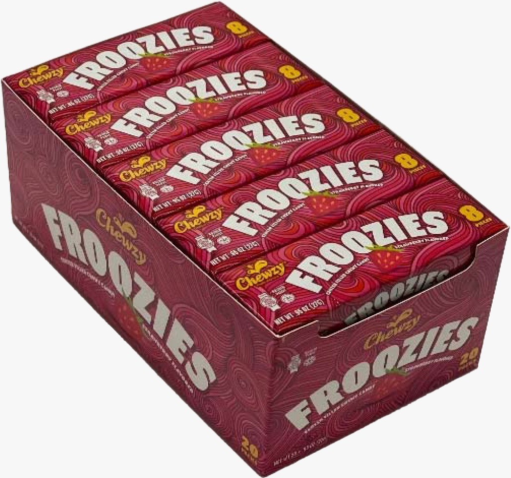 CHEWZY FROOZIES STRAWBERRY CANDY