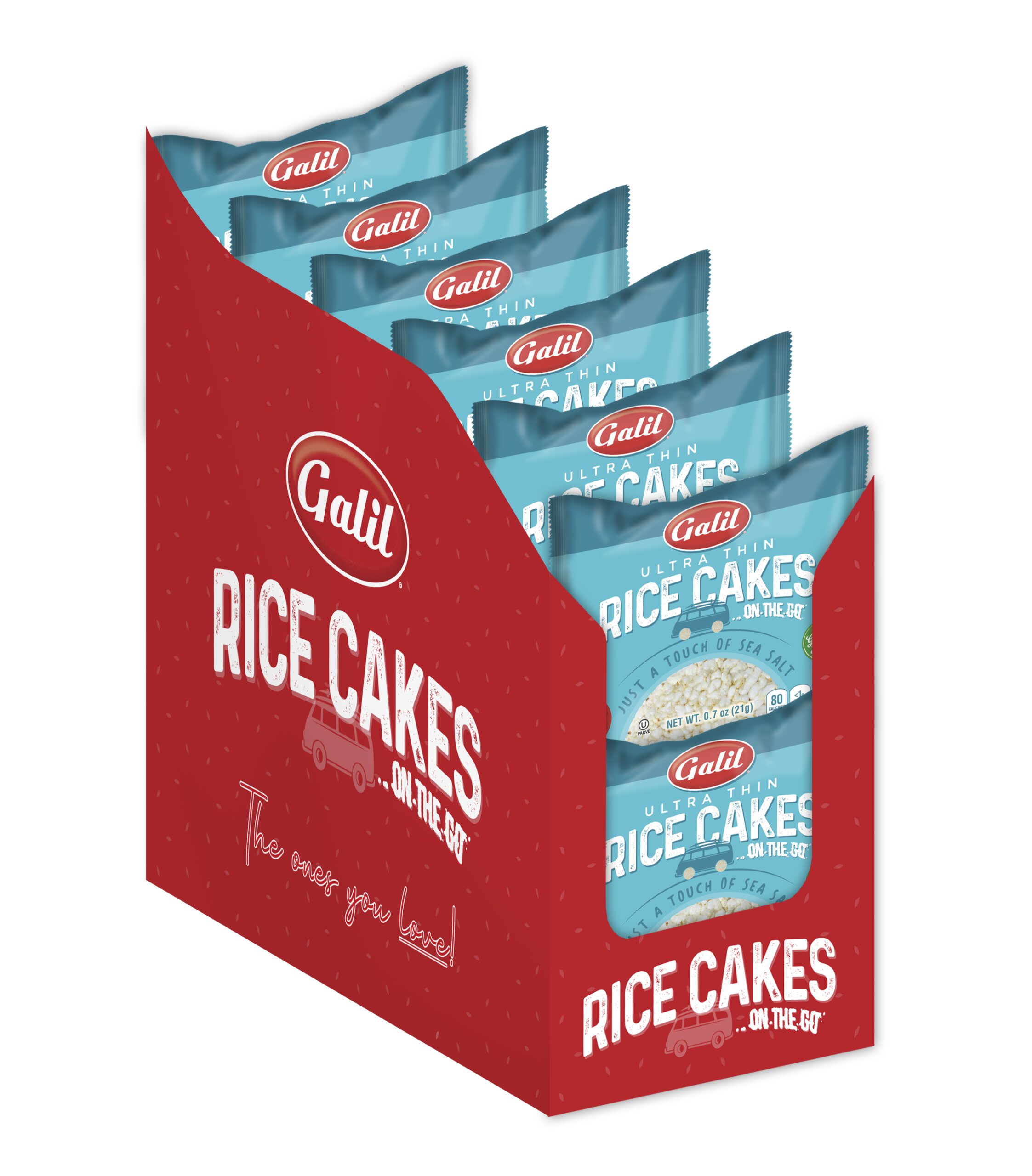 GALIL RICE CAKES TO-GO 21gr