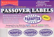 MARK IT PASSOVER LABELS