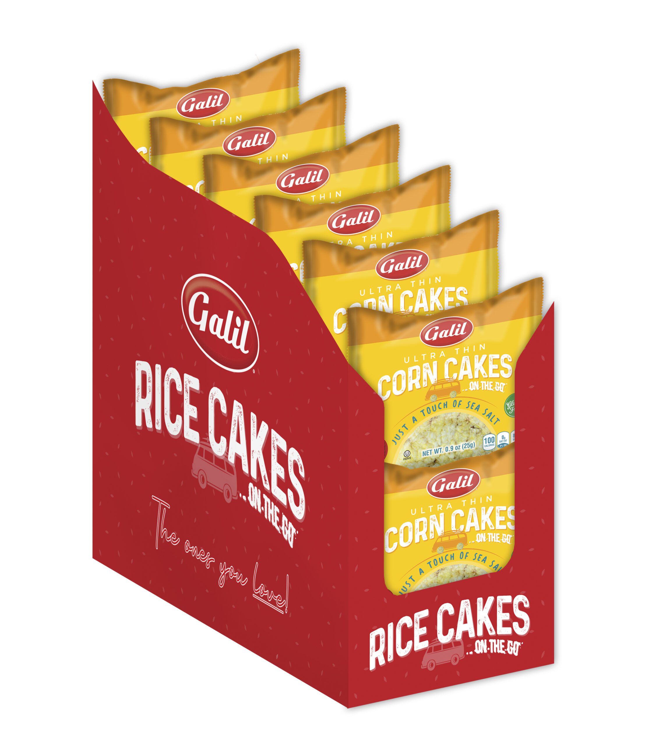 GALIL CORN CAKES TO-GO 25gr