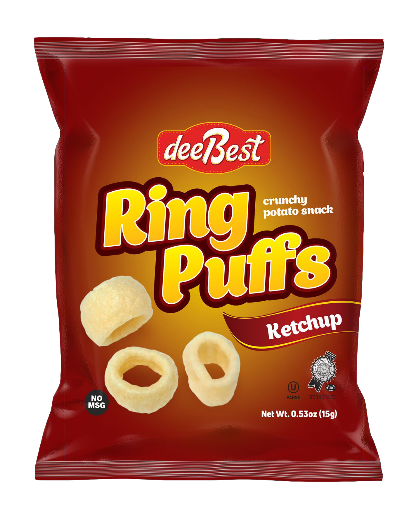 DEE BEST RING PUFFS KETCHUP POTATO SNACK