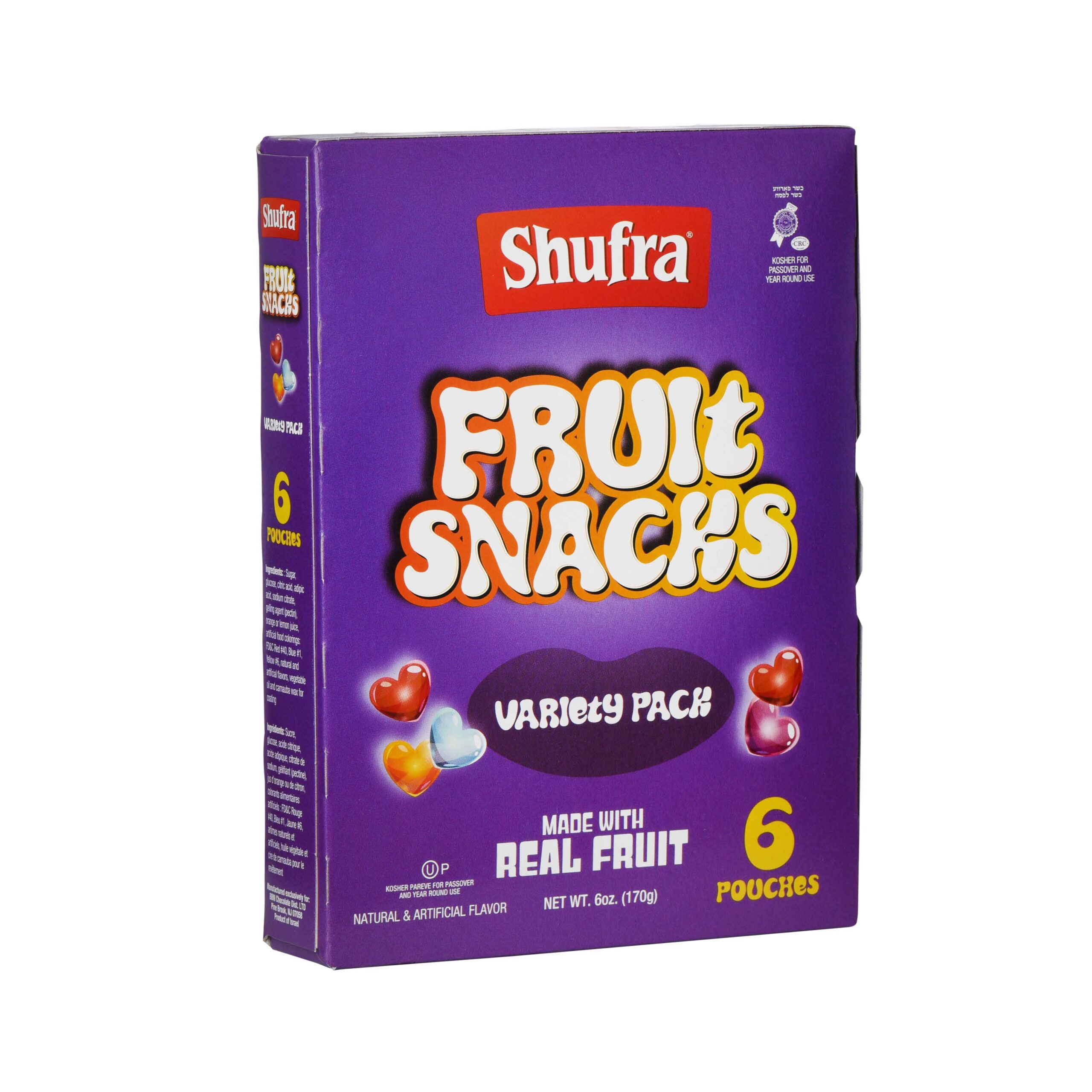 SHUFRA FRUIT SNACKS VARIETY