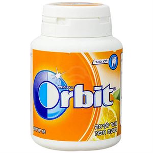 ORBIT S/F ORANGE GUM (BOTTLE)