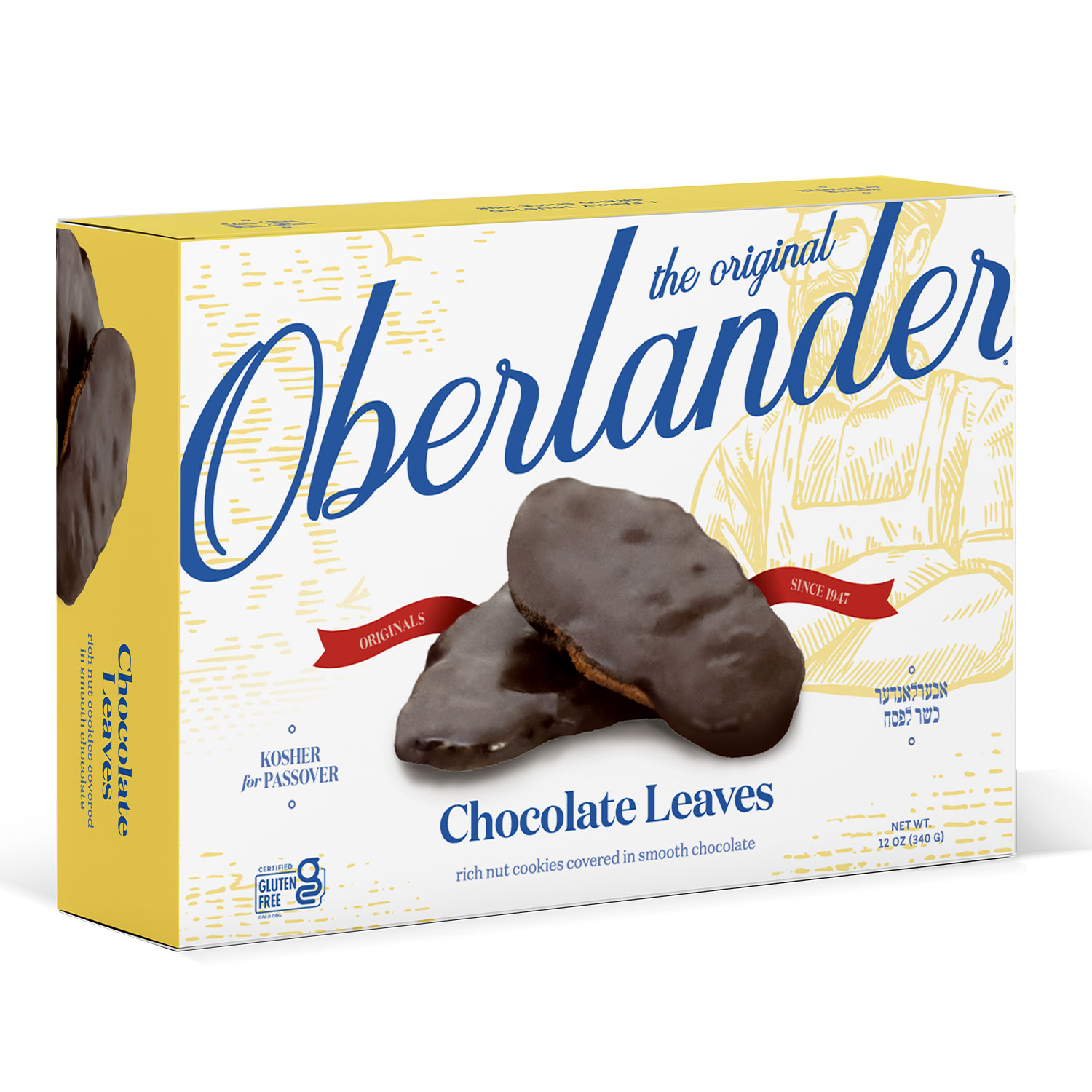 OBERLANDER CHOCOLATE LEAF COOKIES