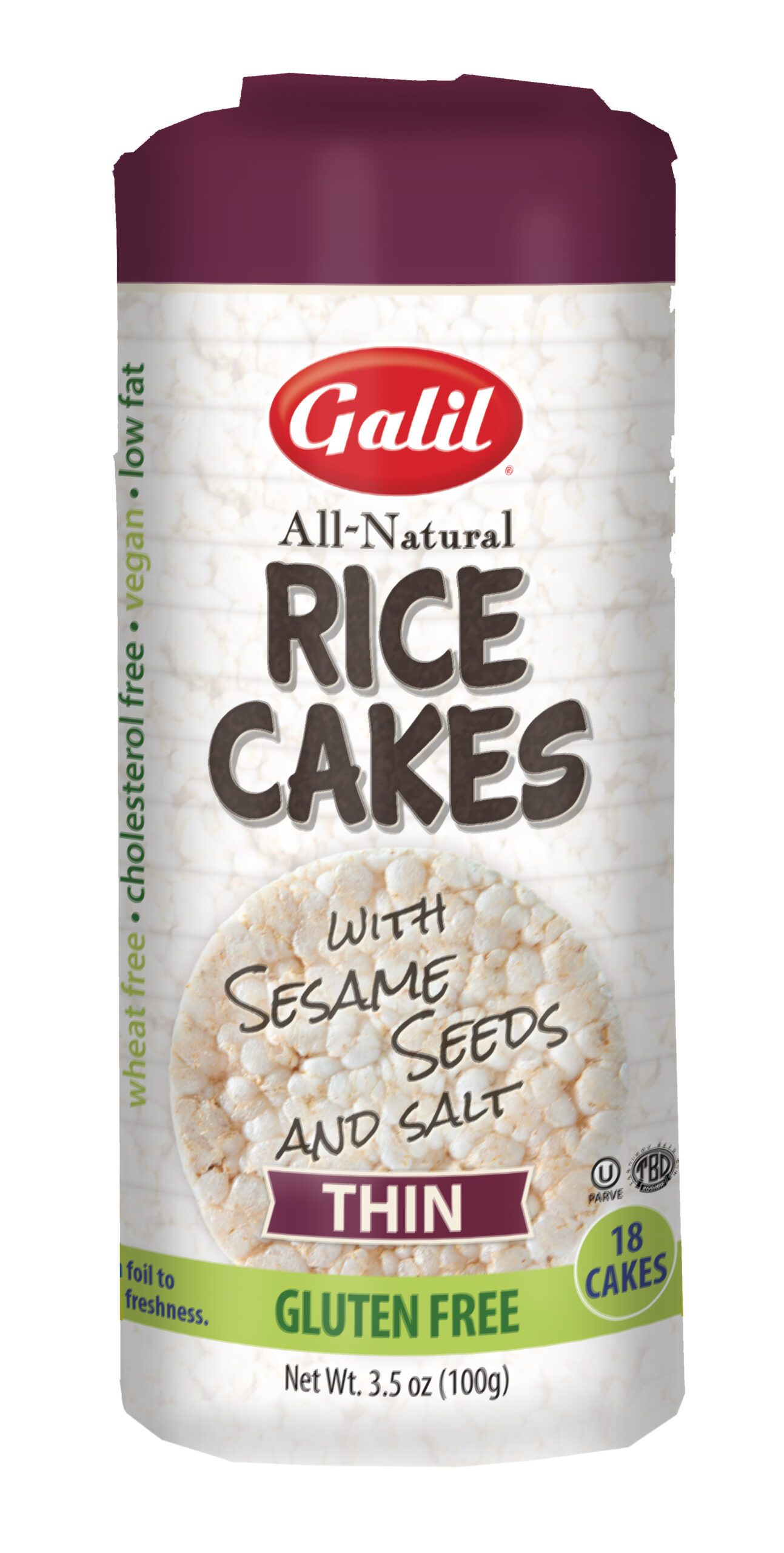 GALIL RICE CAKES WITH SESAME