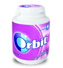 ORBIT S/F BUBBLE MINT GUM (BOTTLE)