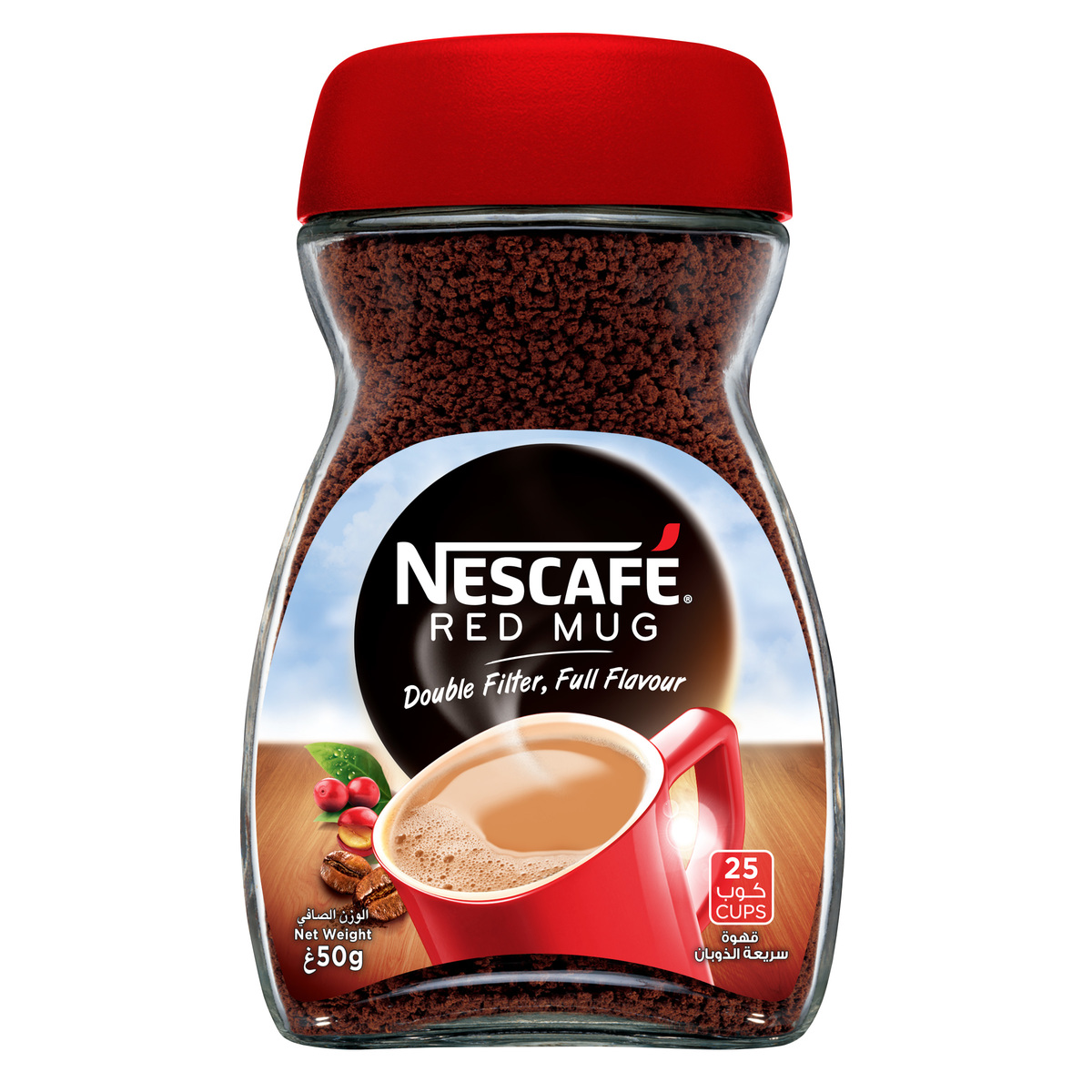 NESCAFE INSTANT RED MUG COFFEE SMALL