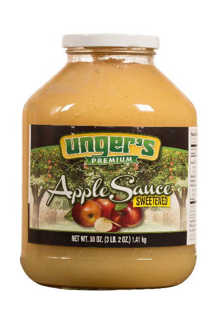UNGER’S APPLE SAUCE “SWEETENED” (LARGE) (KFP)