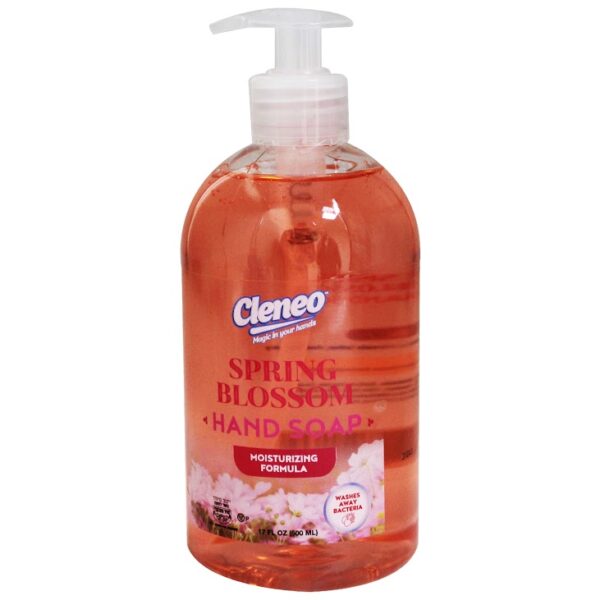 CLENEO HAND SOAP SPRING BLOOOM PINK
