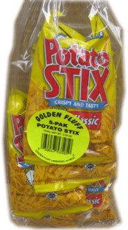 GOLDEN FLUFF POTATO STIX ORIGINAL (5 PACK)
