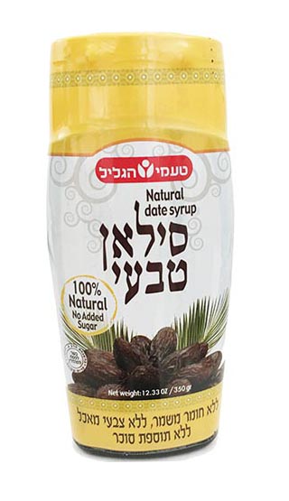 TAAMEI HAGALIL SILAN DATE SYRUP NO SUGAR ADDED SQUEEZE BOTTLE