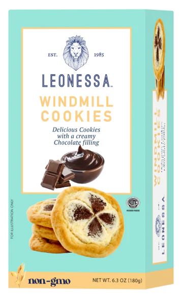 LEONESSA WINDMILL COOKIE WITH CHOCOLATE FILLING