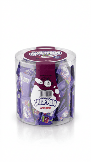 YUMDRUM CHIRPYUM SOUR CHERRY 120 pc