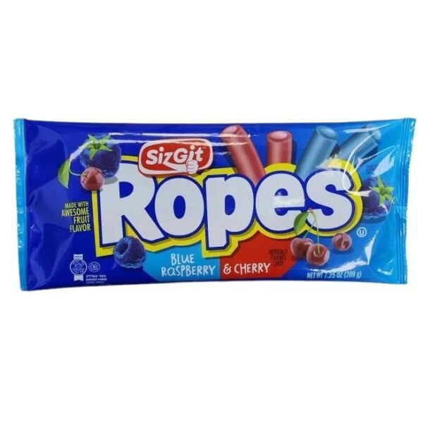 SIZGIT ROPES BLUE RASPBERRY & CHERRY - Drumstick