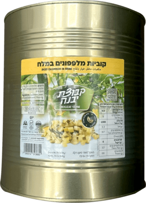 BNEI DAROM DICED CUCUMBER IN BRINE CATERING