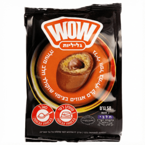 LIKLUKIM WOW CHOCOLATE COATED WAFER ROLLS