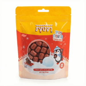 LIKLUKIM CHOCOLATE COATED MARSHMALLOWS