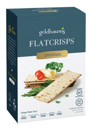 GOLDBAUMS FLAT CRISP (FLAT BREADS) SEA SALT
