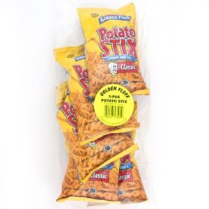 GOLDEN FLUFF POTATO STIX GARLIC/ONION (5 PACK)
