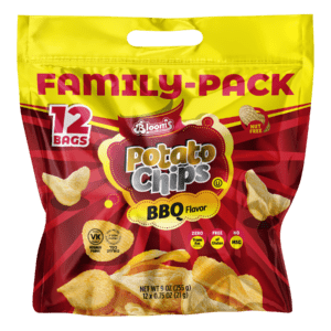 BLOOMS BBQ POTATO CHIPS (12 PACK)