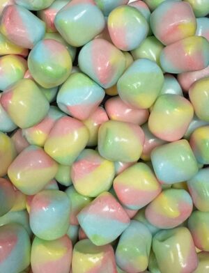 CHEWZY FANTAZIES MARSHMALLOW BITES JUMBO RAINBOW BULK