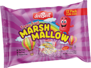 DEE BEST TEENY FRUIT MARSHMALLOWS (12 PACK)