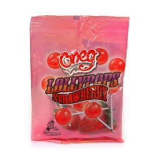 ONEG LOLLIPOPS STRAWBERRY