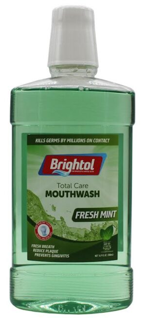 BRIGHTOL MOUTHWASH WHITENING FRESH MINT GREEN