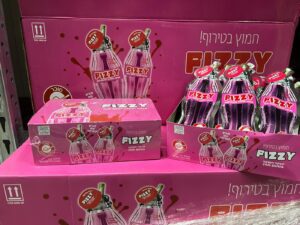 EFFI FIZZY POWDER BOTTLES STRAWBERRY