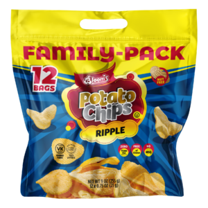 BLOOMS POTATO CHIPS RIPPLED (12 PACK)
