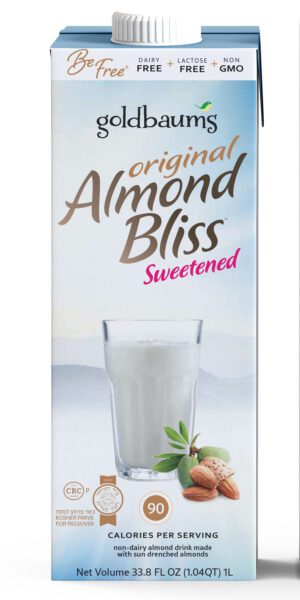GOLDBAUMS SWEETENED ALMOND BLISS ORIGINAL MILK