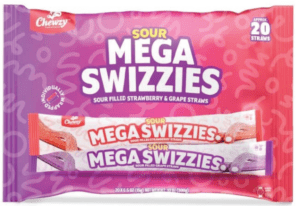 CHEWZY SWIZZIES STRAWBERRY & GRAPE (30 UNITS)
