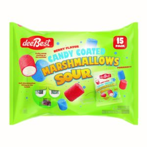 DEE BEST SOUR COATED MARSHMALLOW MULTIPACK (15 pack)