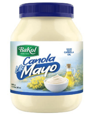 BAKOL LITE CANOLA MAYONNAISE