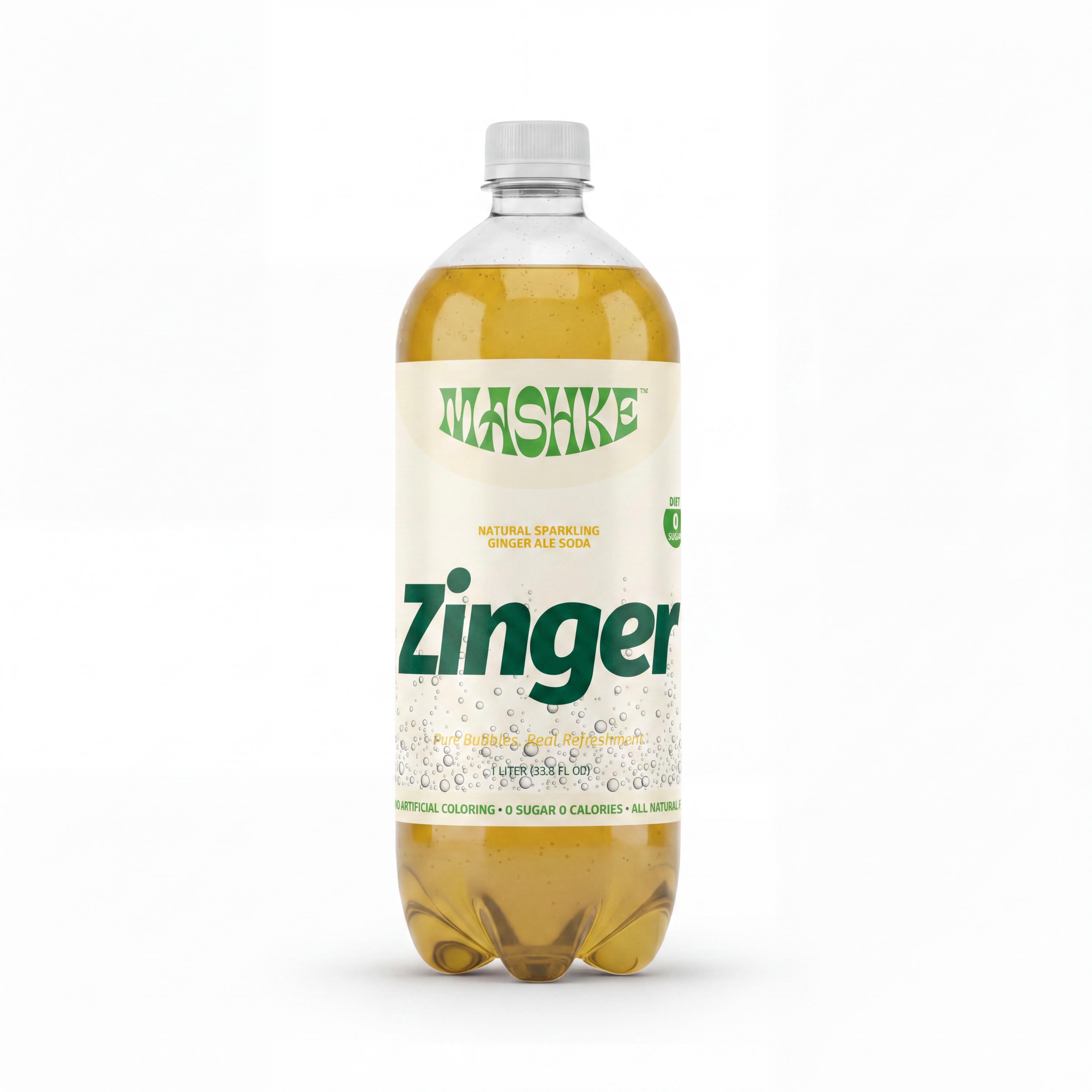 MASHKE ZINGER DIET SODA