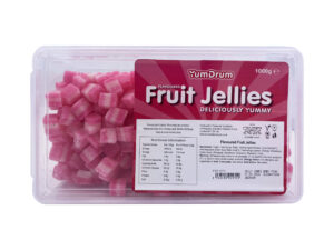 YUMDRUM BABY PINK JELLY CUBES (BULK)