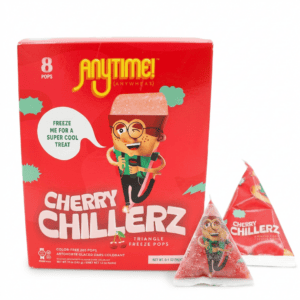 ANYTIME CHILLERZ FREEZE POPS CHERRY FLAVOUR (8 pc)