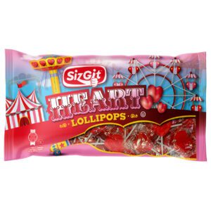 SIZGIT HEART LOLLIPOPS