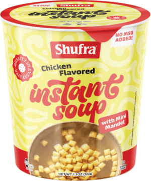 SHUFRA INSTANT SOUP CHICKEN FLV WITH MINI MANDEL