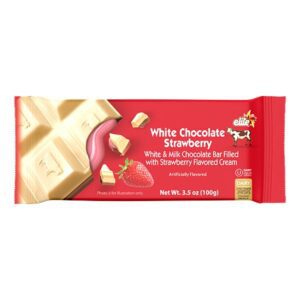 ELITE WHITE STRAWBERRY FILLED CHOCOLATE