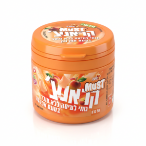 ELITE MUST GUM CRUNCH PEACH