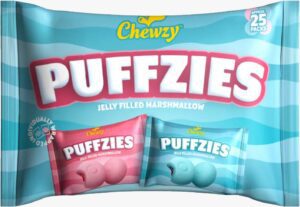 CHEWZY PUFFZIES JELLY FILLED MARSHMALLOW (25 PCS)