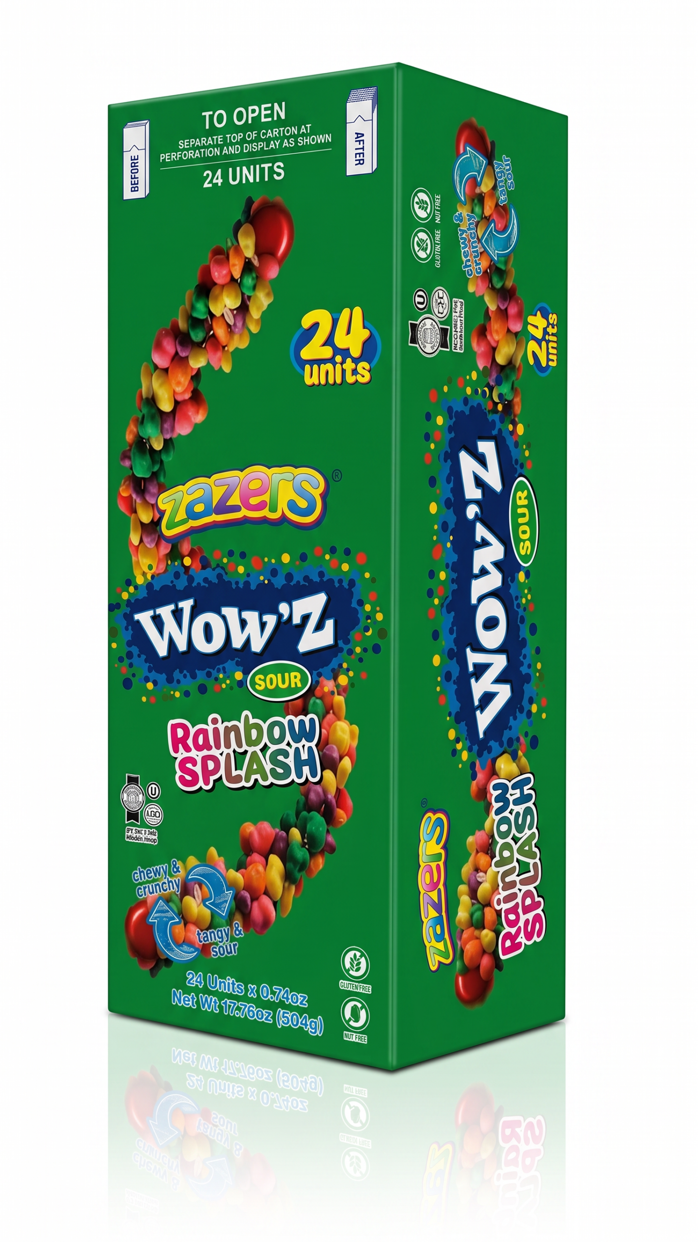 ZAZERS WOW’Z SOUR RAINBOW SPLASH