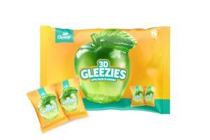 CHEWZY 3D GLEEZIES APPLE FLAVOUR (15 PACK)