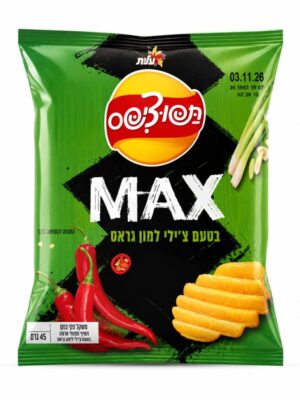 ELITE TAPUCHIPS MAX CHILI LEMONGRASS POTATO CHIPS